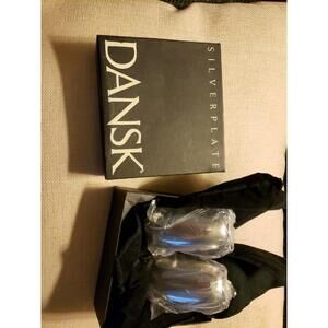 Dansk SIlverplate salt & pepper shakers